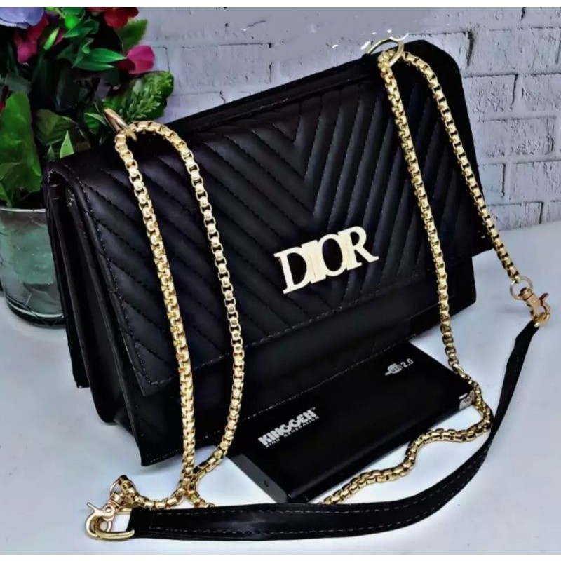 Tas Selempang Wanita Kekinian – Tali Rantai Ulir Modis Untuk Kondangan & Jalan