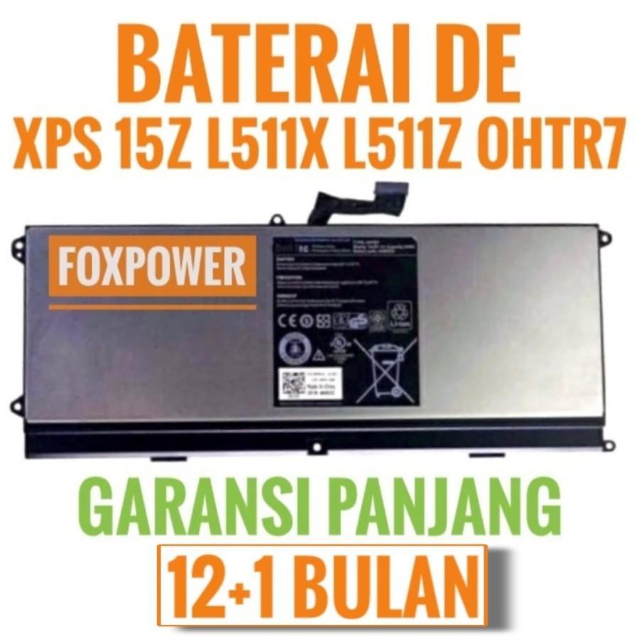 Baterai DELL XPS 15z L511x L511z (OHTR7) (8 CELL)