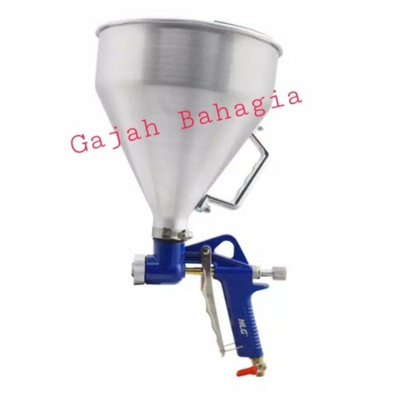 Spray Gun Hopper Gun Alat Semprot Cat Semen Tembok Cat Texture Tembok Cement Gun