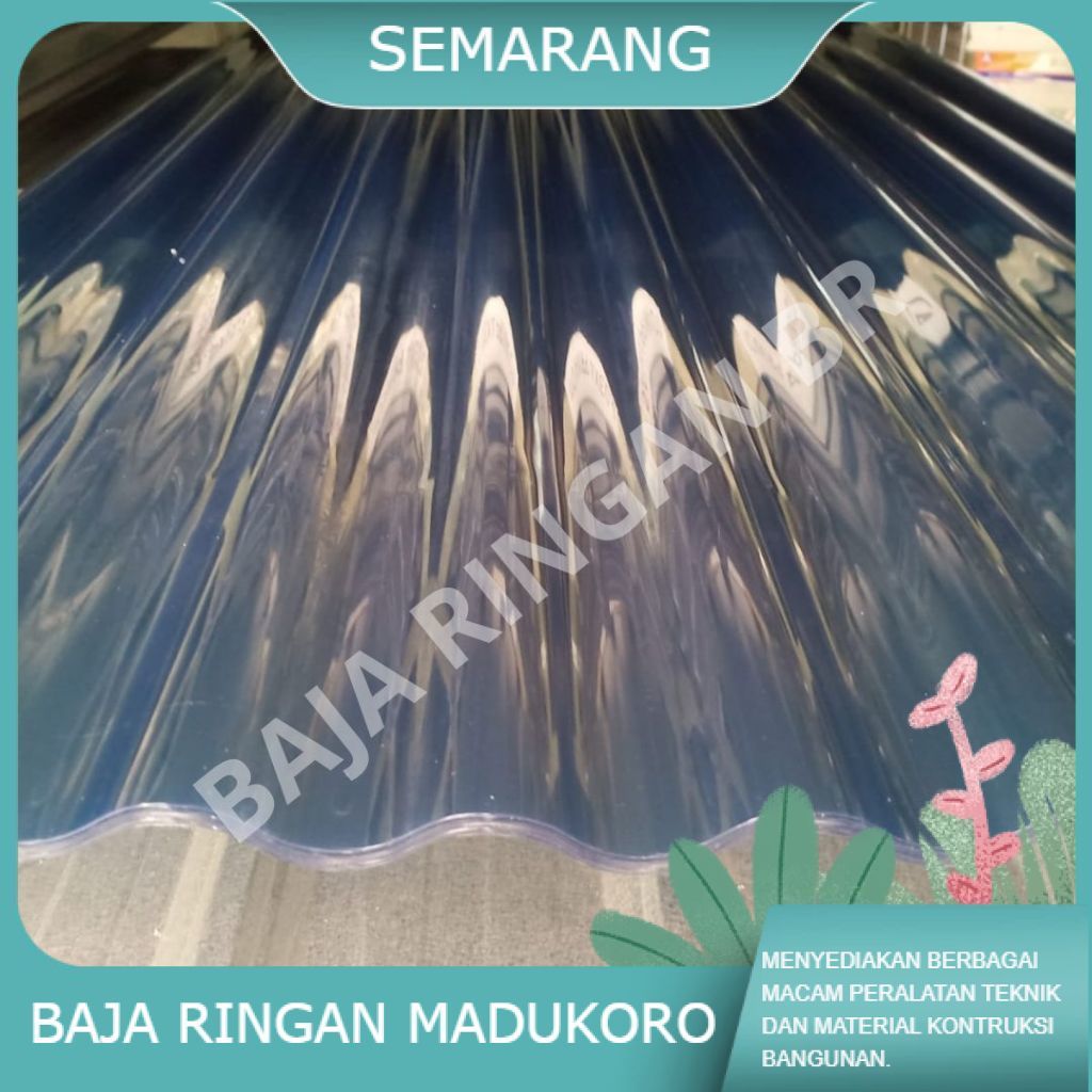SENG TRANSPARAN (seng, asbes)