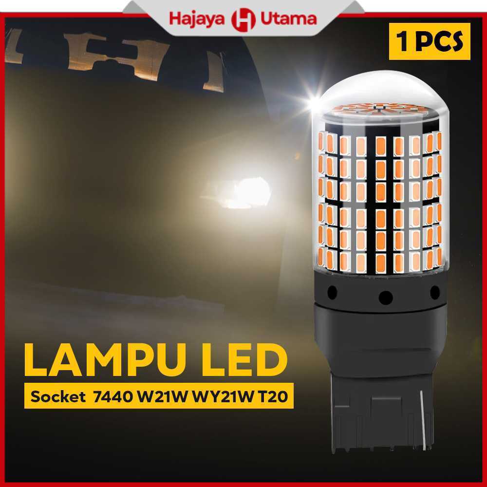 Lampu Sein Mobil LED Cross Flow 3014 SMD 7440 1 PCS - 3014