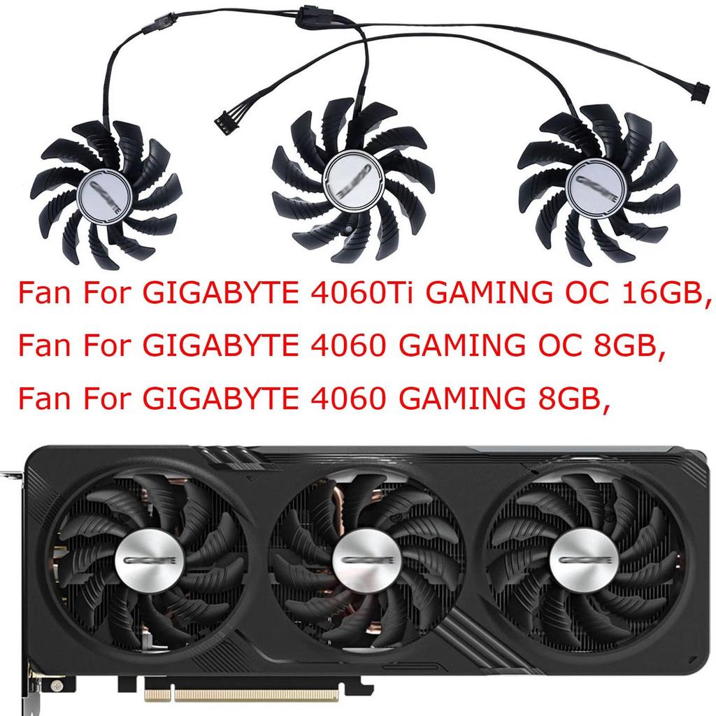 GPU Video Cards Fan,For GIGABYTE RTX 4060 4060Ti GAMING,For GIGABYTE 4070S 4070Ti 4070 SUPER EAGLE,3