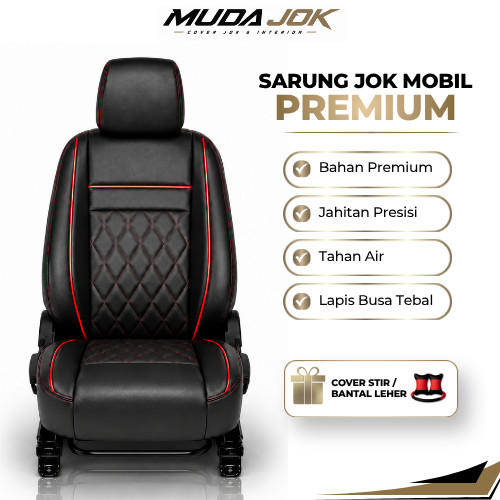 Sarung Jok Brio March Yaris Jazz Swift 2 Baris Bahan Zeus