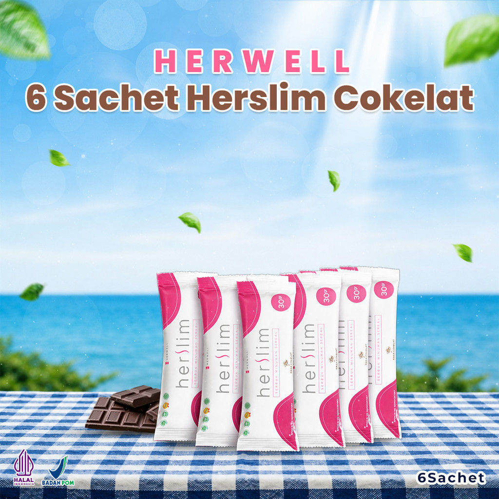 Herwell Herslim - FIBER SERAT SUPLEMEN BPOM HALAL BY HERWELL