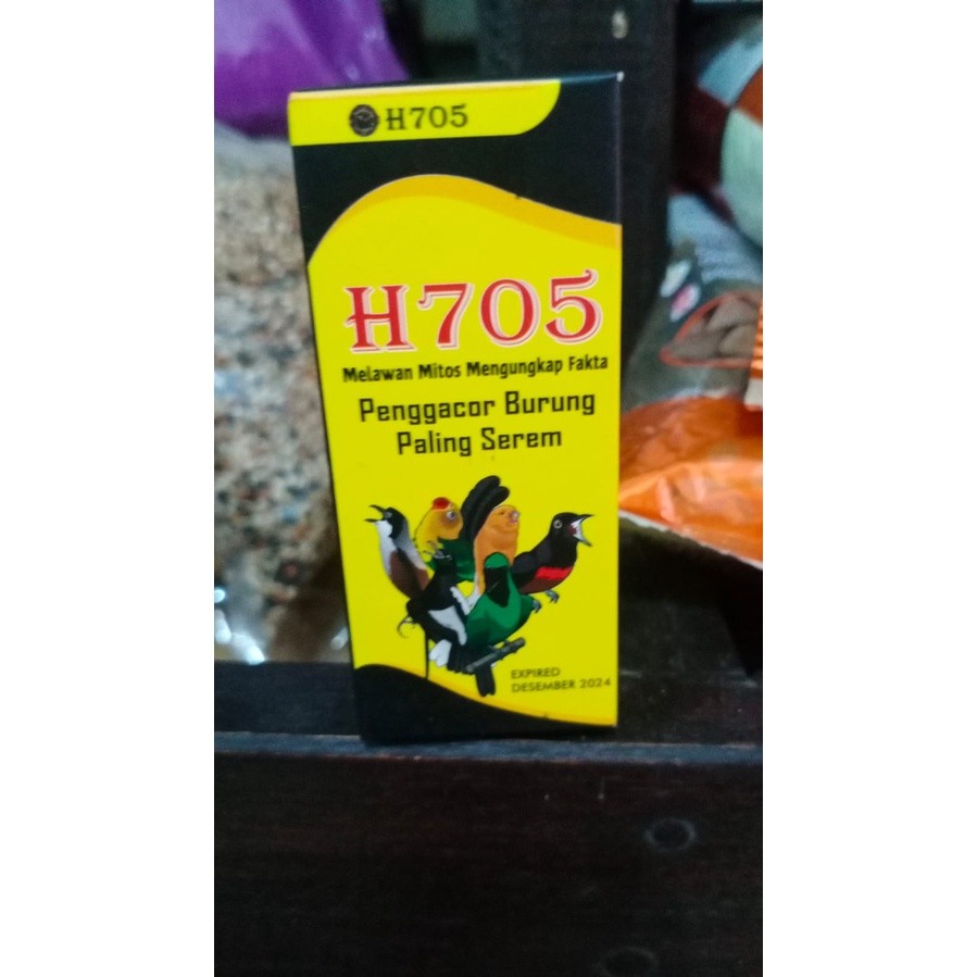 [Terlaris] VITAMIN PENGGACOR SEMUA BURUNG H 705 NET