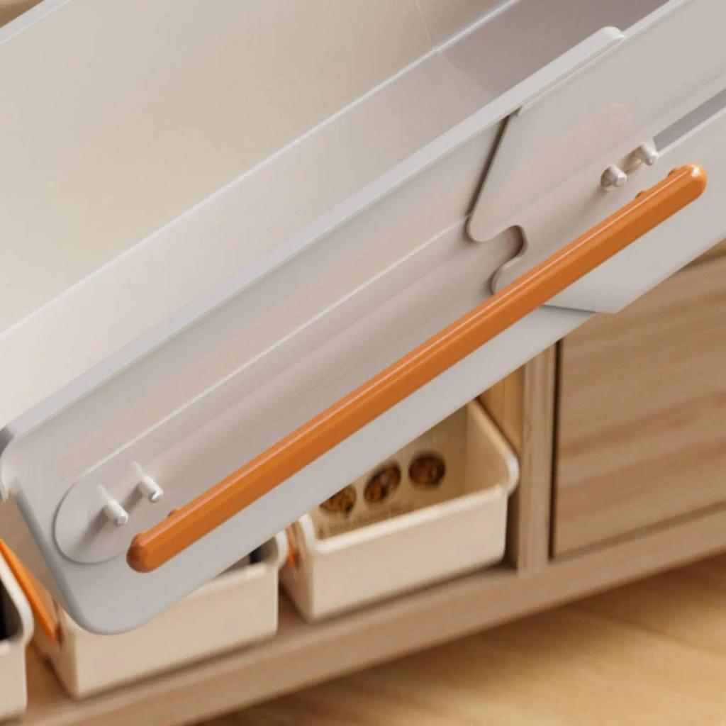 Extendable Storage Box Multifunctional Adjustable Storage Box Pull Slide Cabinet Drawer Sturdy Adjus