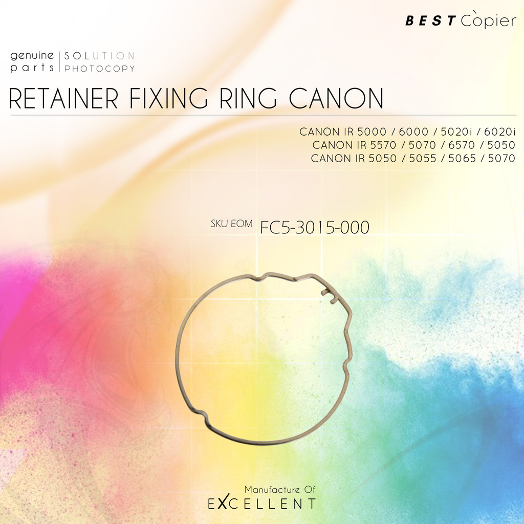 Retainer Fixing Upper Canon Fotocopy Hopper IRA Advance 6555 6065 6265 6565 6575 6275 6255 8105 8205