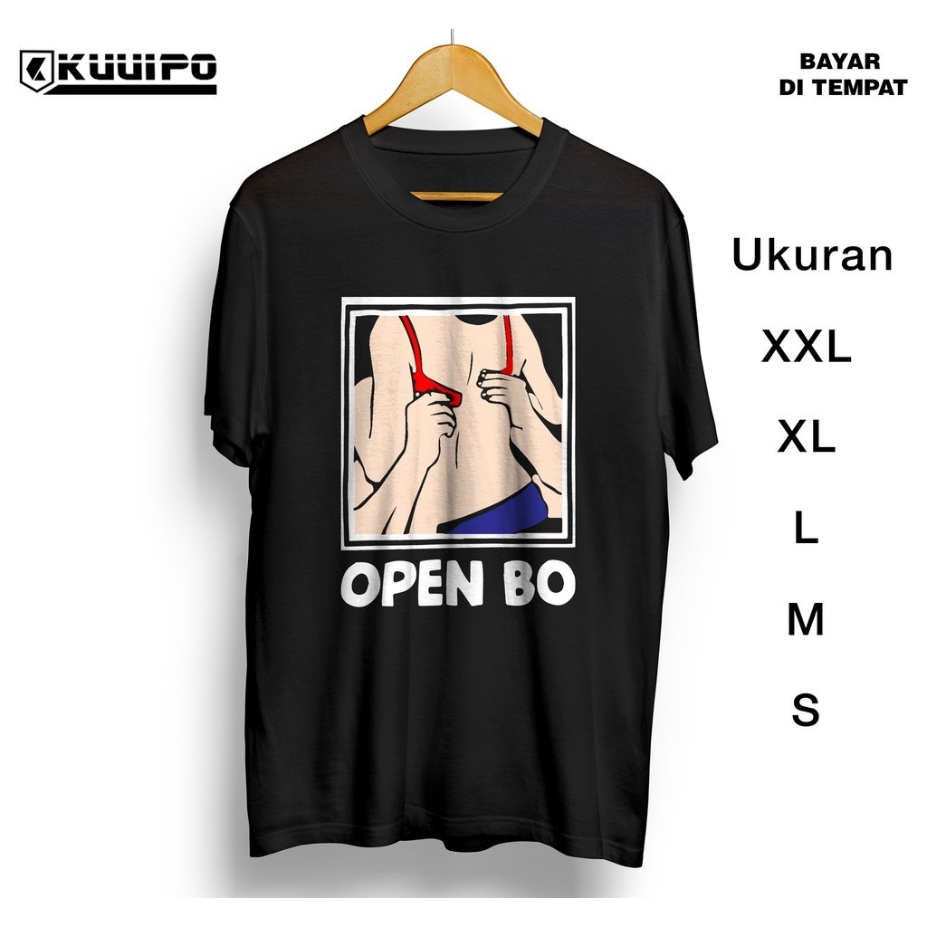 Baju kaosOpen BO sablon berwarna keren kaos cowok kaos cewek / kaos distro cowok keren FTD