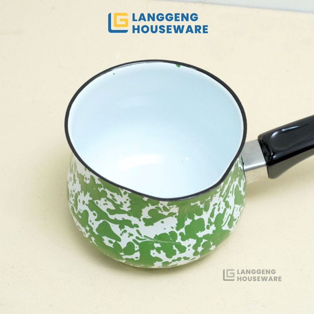 Panci Susu Enamel - Milk Pan Ejiri Kedaung