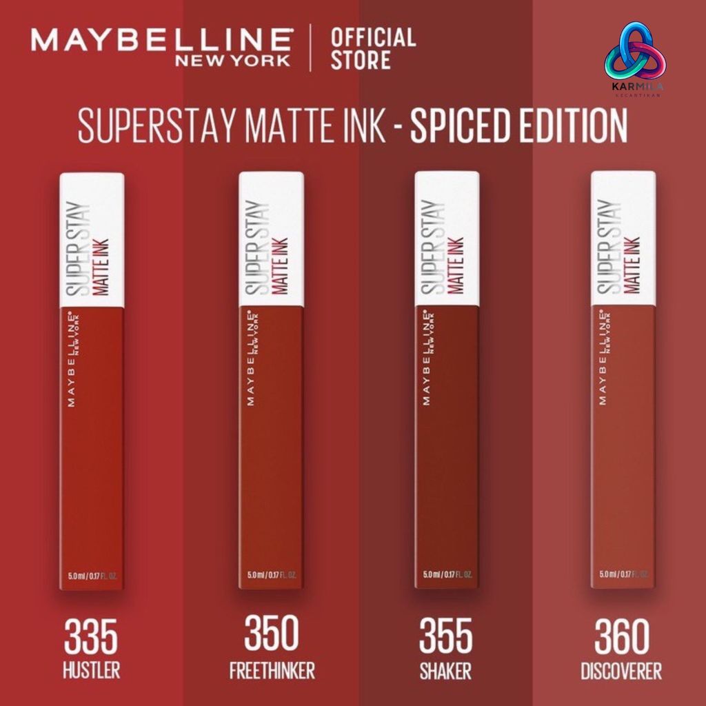 [GRATIS ONGKIR] Maybelline Superstay Matte Ink Original Termurah COD Lipcream Lipstik