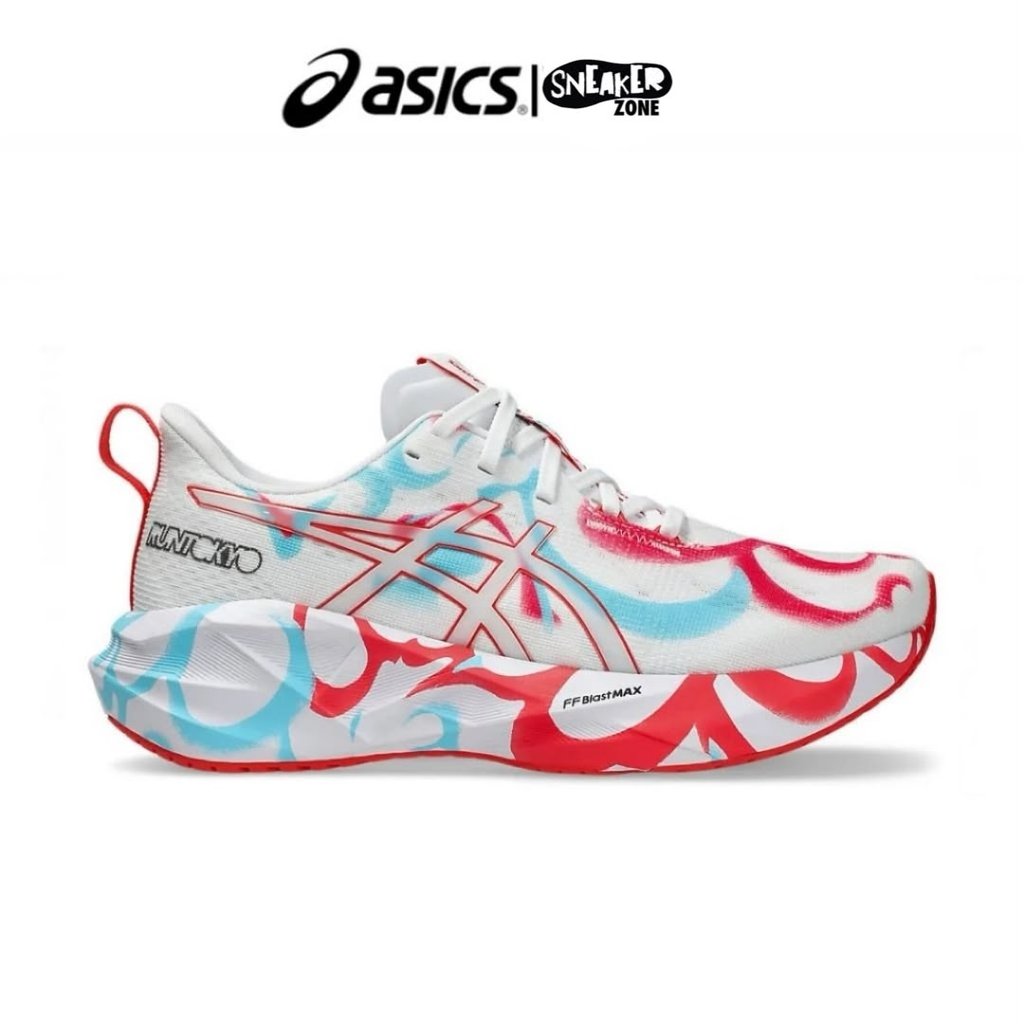 ASICS Novablast 5 Tokyo White/Aquarium