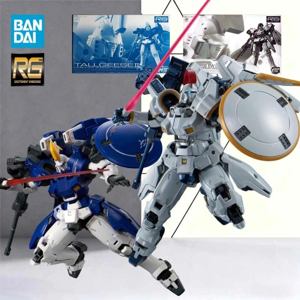 Bandai RG Tallgeese II Standard & Tallgeese EW Titanium Finish PB Limited Gundam W Anime Assembly Mo