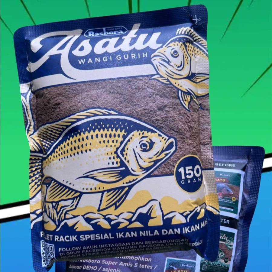 Umpan Pelet Rasbora Asatu 150gr untuk meMancing ikan kecil Mancing Pancing Lure