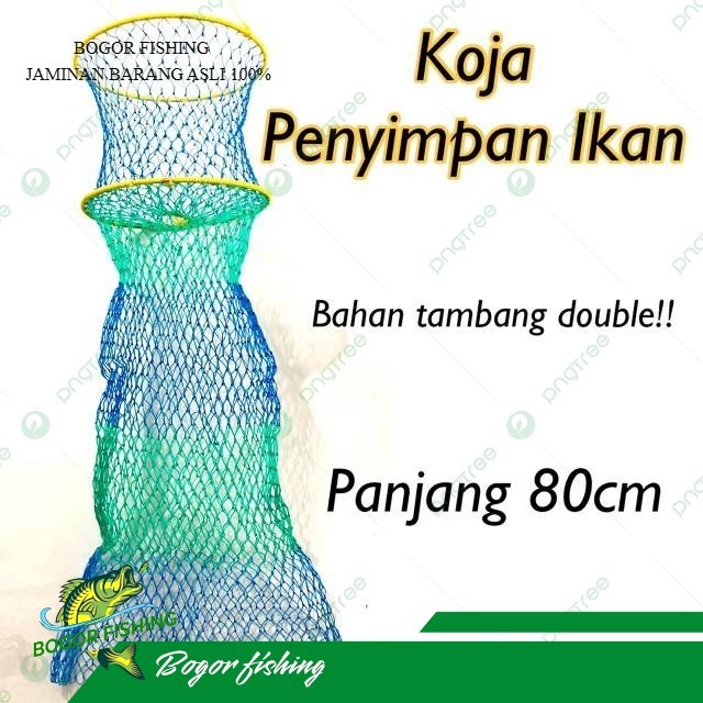 KOJA RAJUT DOUBLE TALI - KOJA  TEMPAT IKAN  80CM 100CM