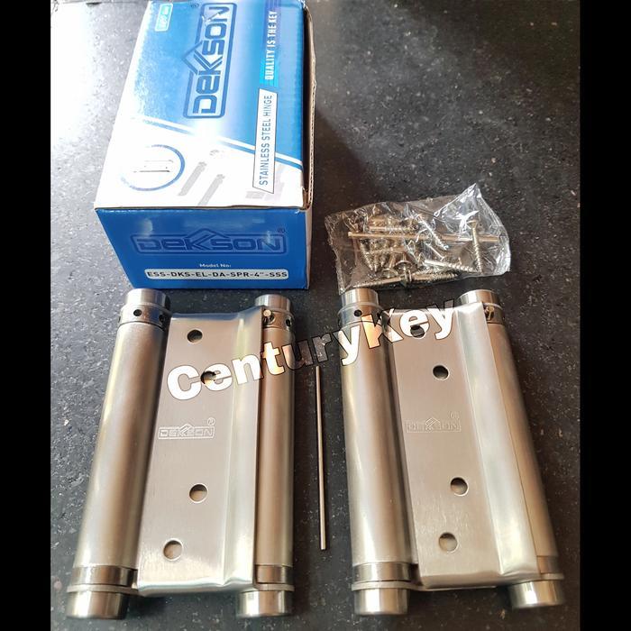 l OO Engsel Koboi 4 Inch Dekkson ESS EL DA SPR 4" SSS Double Action Deksonterbaikk