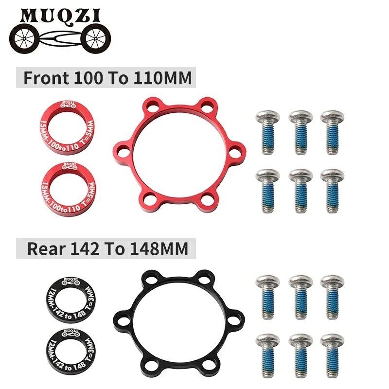 Foto Adaptor Hub Freehub Boost depan belakang TA 12 x 142 to 148 & TA 15 x 100 to 110 sepeda