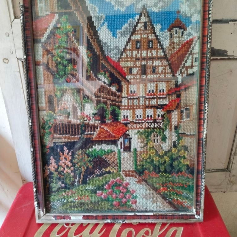 lukisan kristik jadul