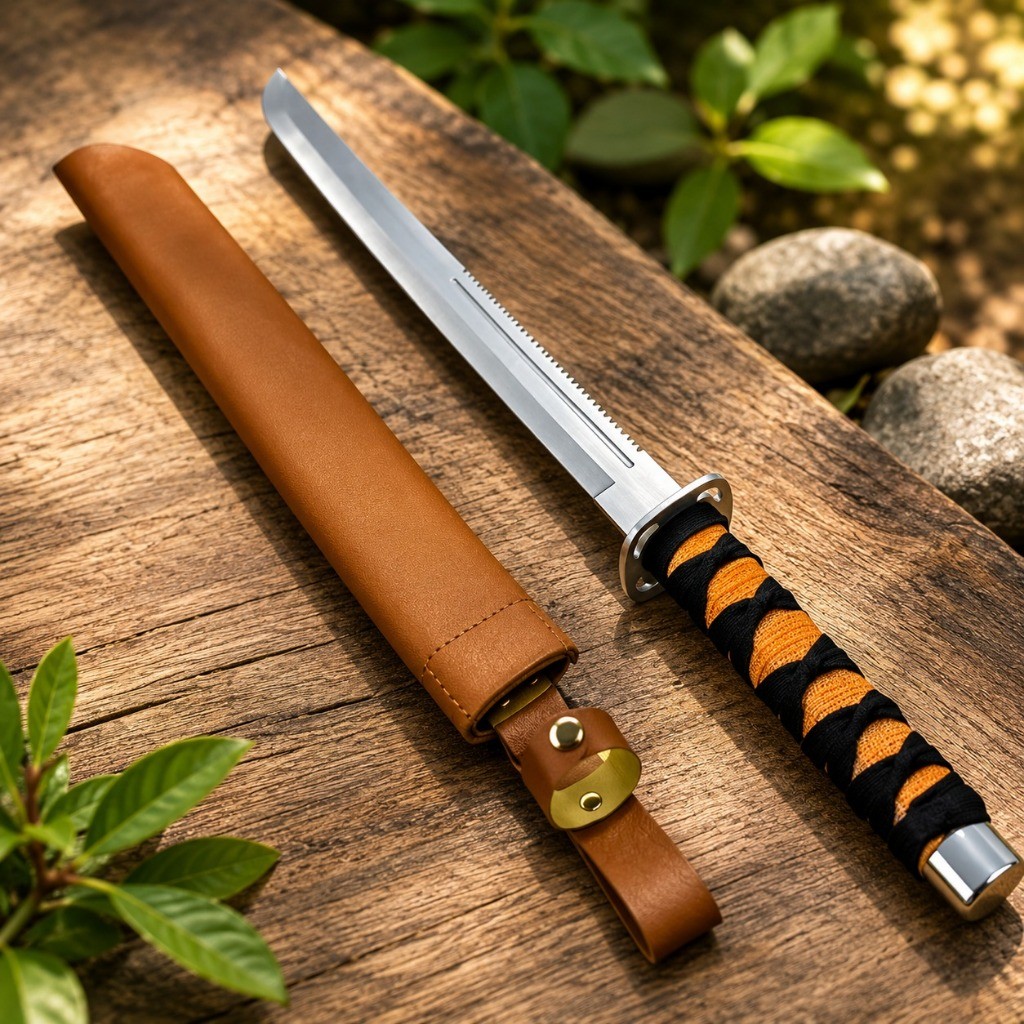 Pedang Katana Samurai Jepang dengan Sarung – Koleksi Dekorasi Unik Premium