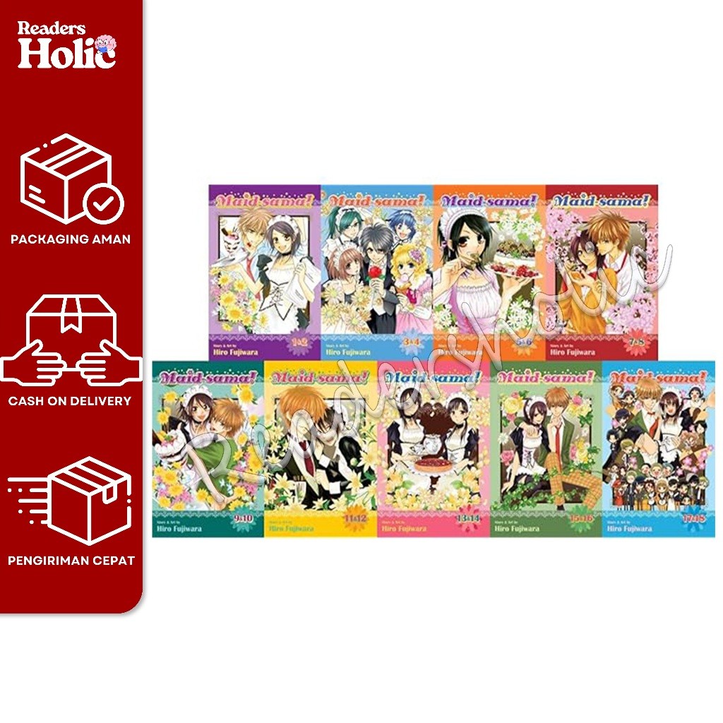 Maid-sama (2-in-1 Edition) (9 book series)