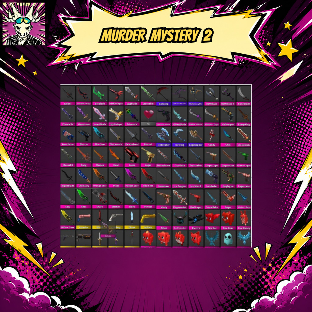 Semua Godly Mm2 Murder Mystery 2