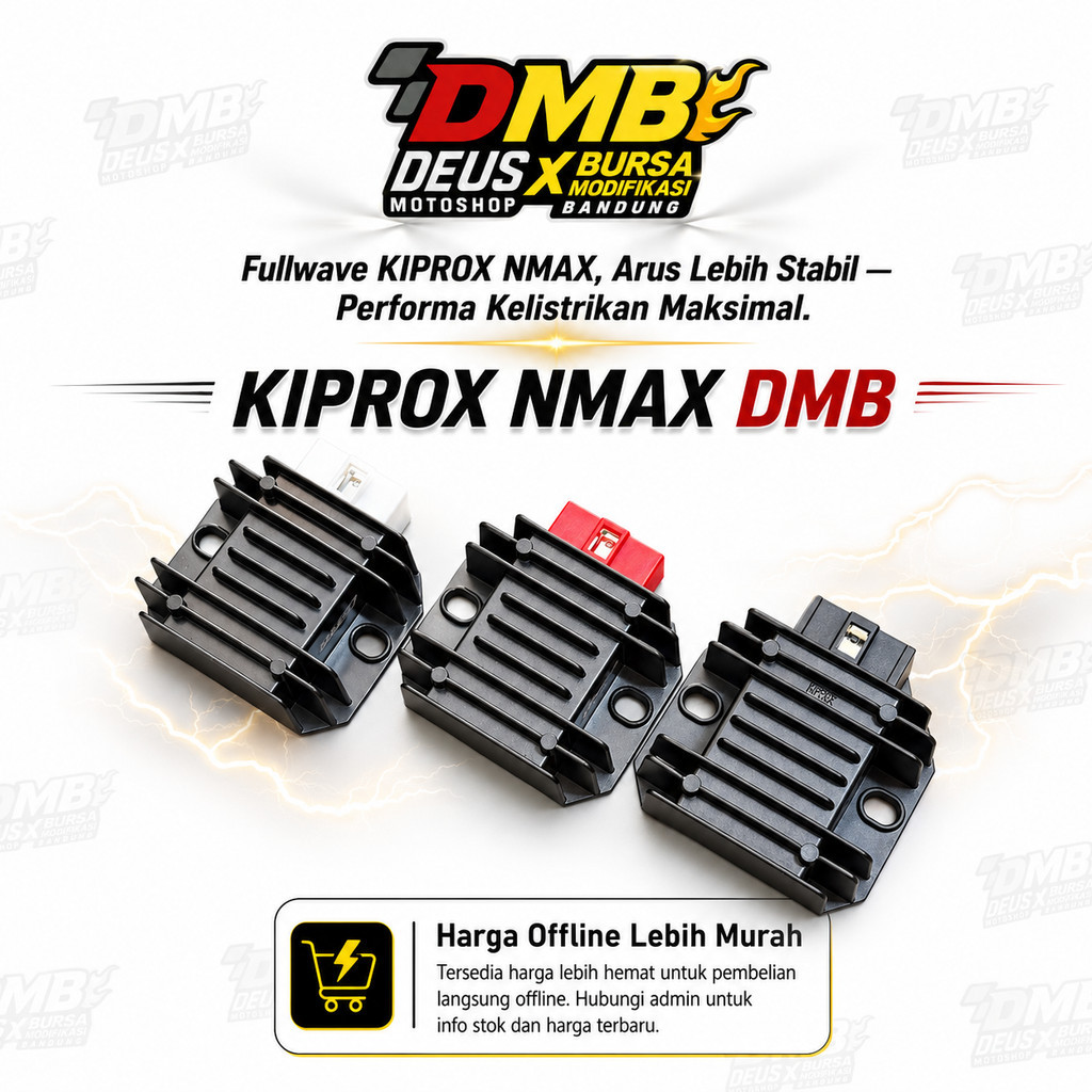 Kiprok NMAX DMB02 DMB03 Adjustable Original Yamaha YGP Fullwave Switching Regulator