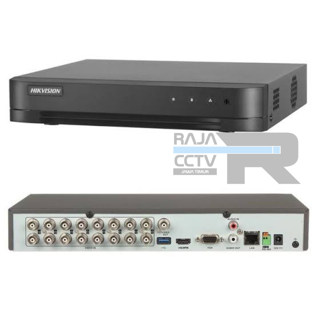 DVR HIKVISION 16 CHANNEL 2 SLOT HARDISK