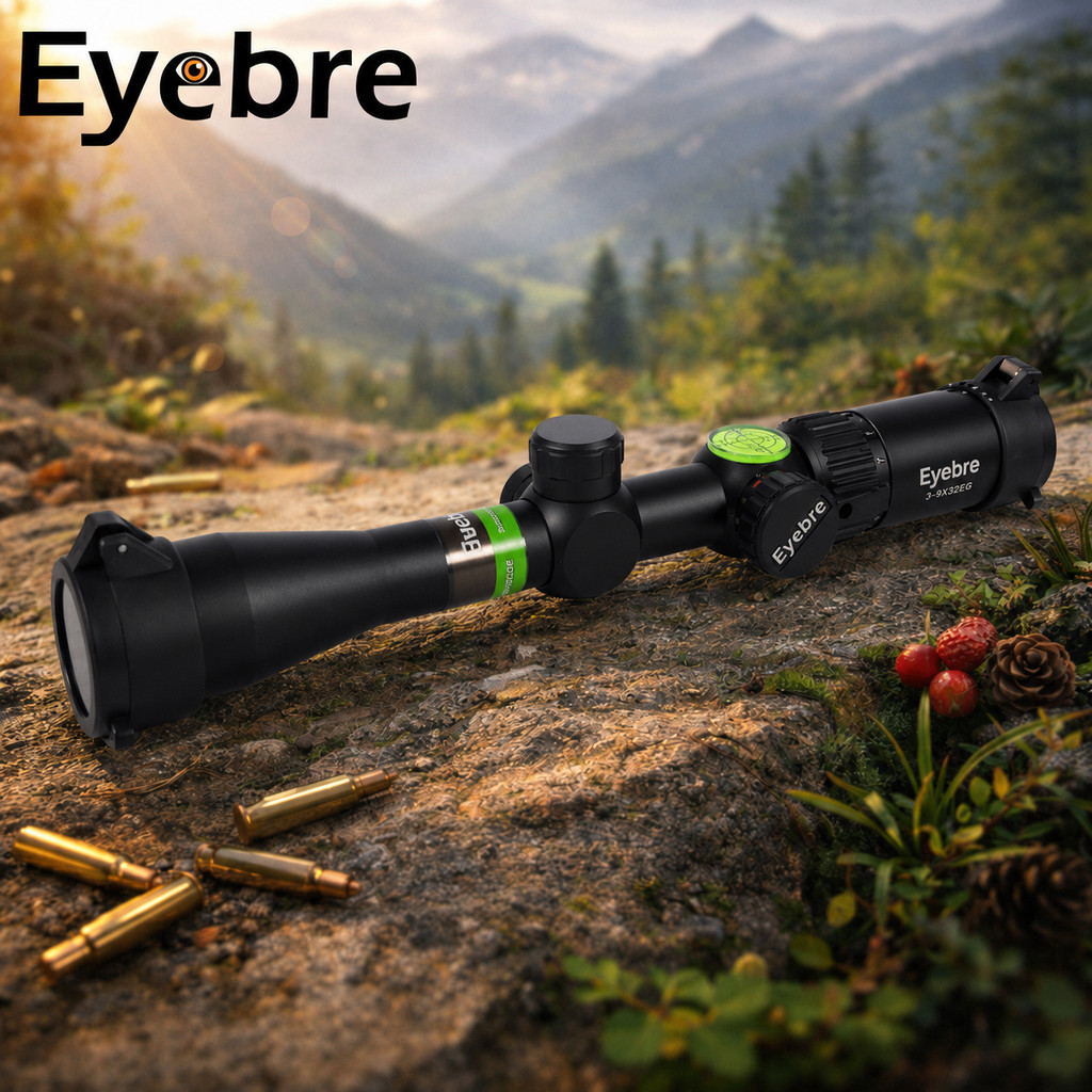 Eyebre Teropong Outdoor Rifle Tactical Scope Hunting 3-9X 32mm - HK3-9X32EG