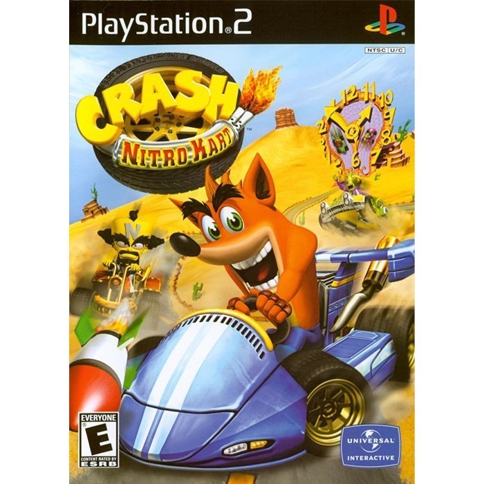 DVD Game PS2 - Crash Nitro Kart
