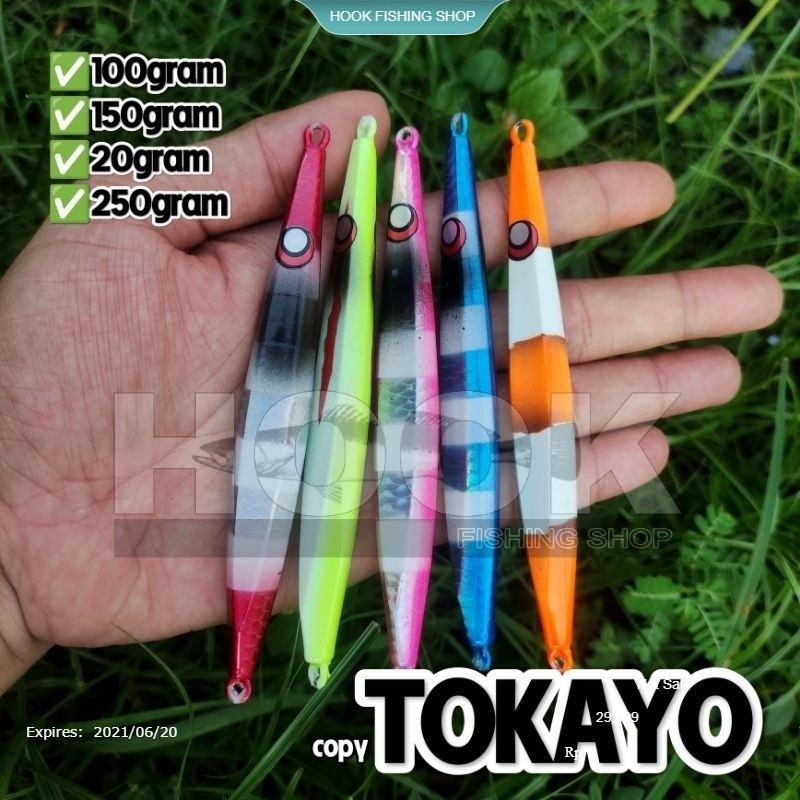HFS METAL JIG copy TOKAYO (umpan jigging) by MR JIG