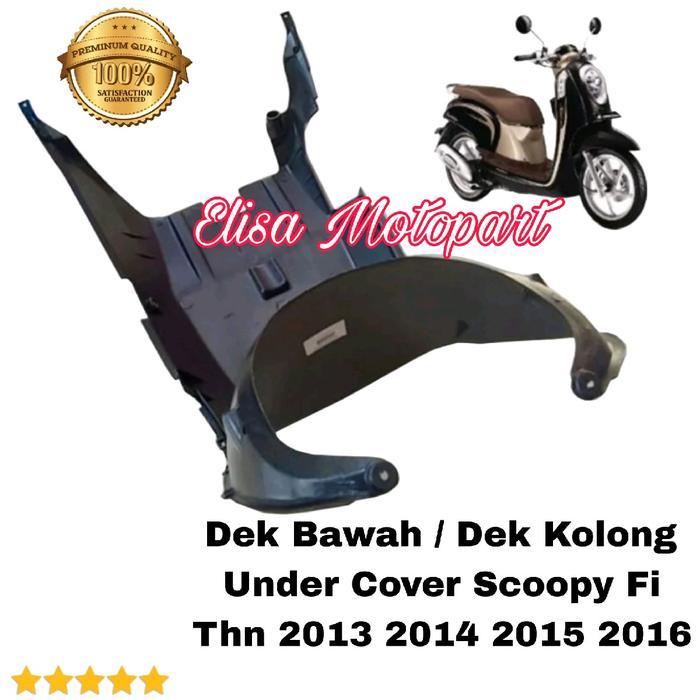 Cover Under Dek Kolong Honda Scoopy Fi Tahun 2013 - 2016 / Dek Paru Scoopy fi Lama / Dek Kolong Scoo