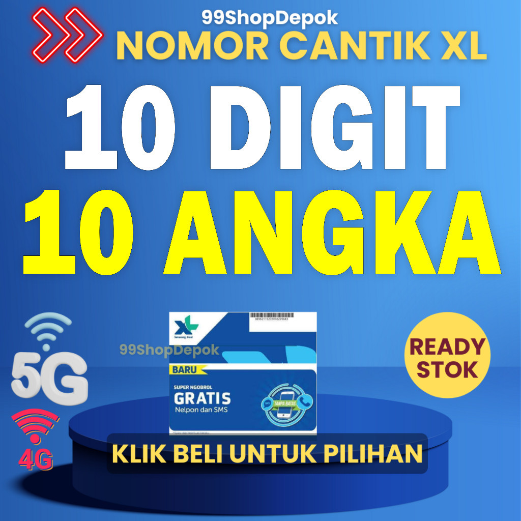 Kartu No Cantik XL kode 380.2 - Nomor Cantik XL 4g 5g XL 10 DIGIT