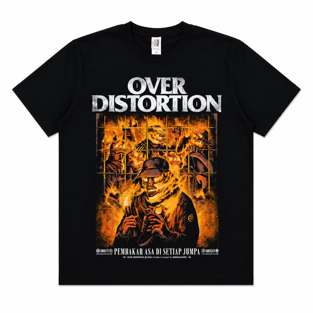 OVER DISTORTION - PEMBAKAR - KAOS - HITAM