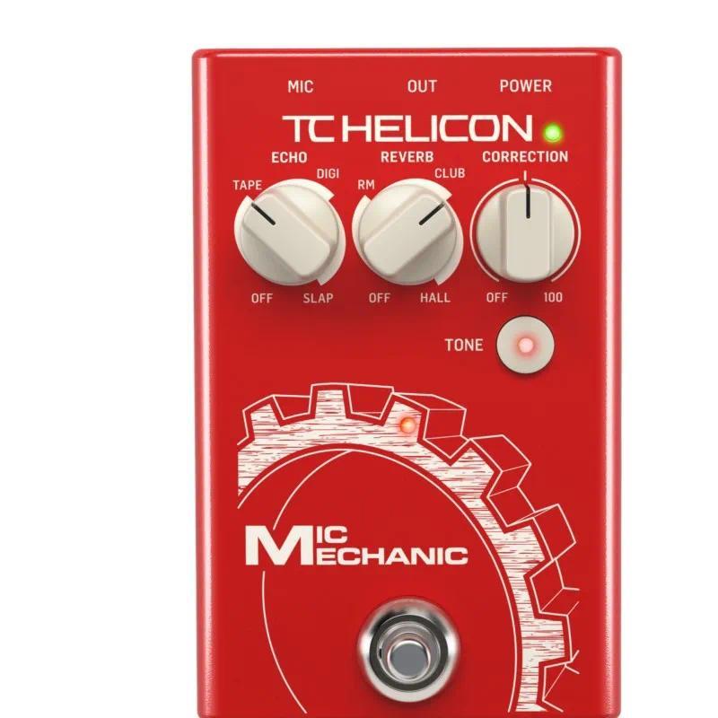 TC Helicon MIC MECHANIC 2 Vocal Reverb Effector Front Speaker EQ Compression Single Block with rever
