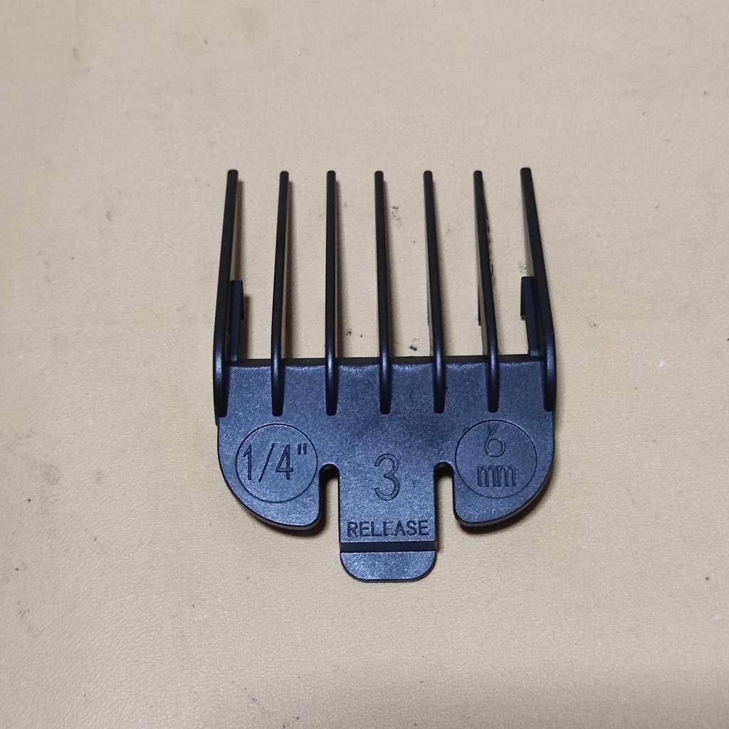 [ORI] Kemei KM - PG / 809A - 2600 | SEPATU KLIPPER / CLIPPER GUARD / COMB SISIR 6MM No 2 & 3 HAIR CL