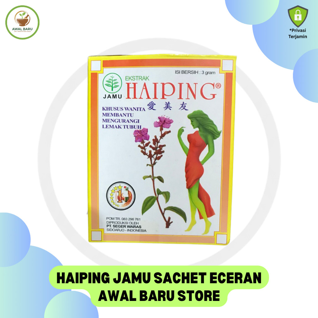 Haiping Serbuk Pelangsing Tubuh Eceran