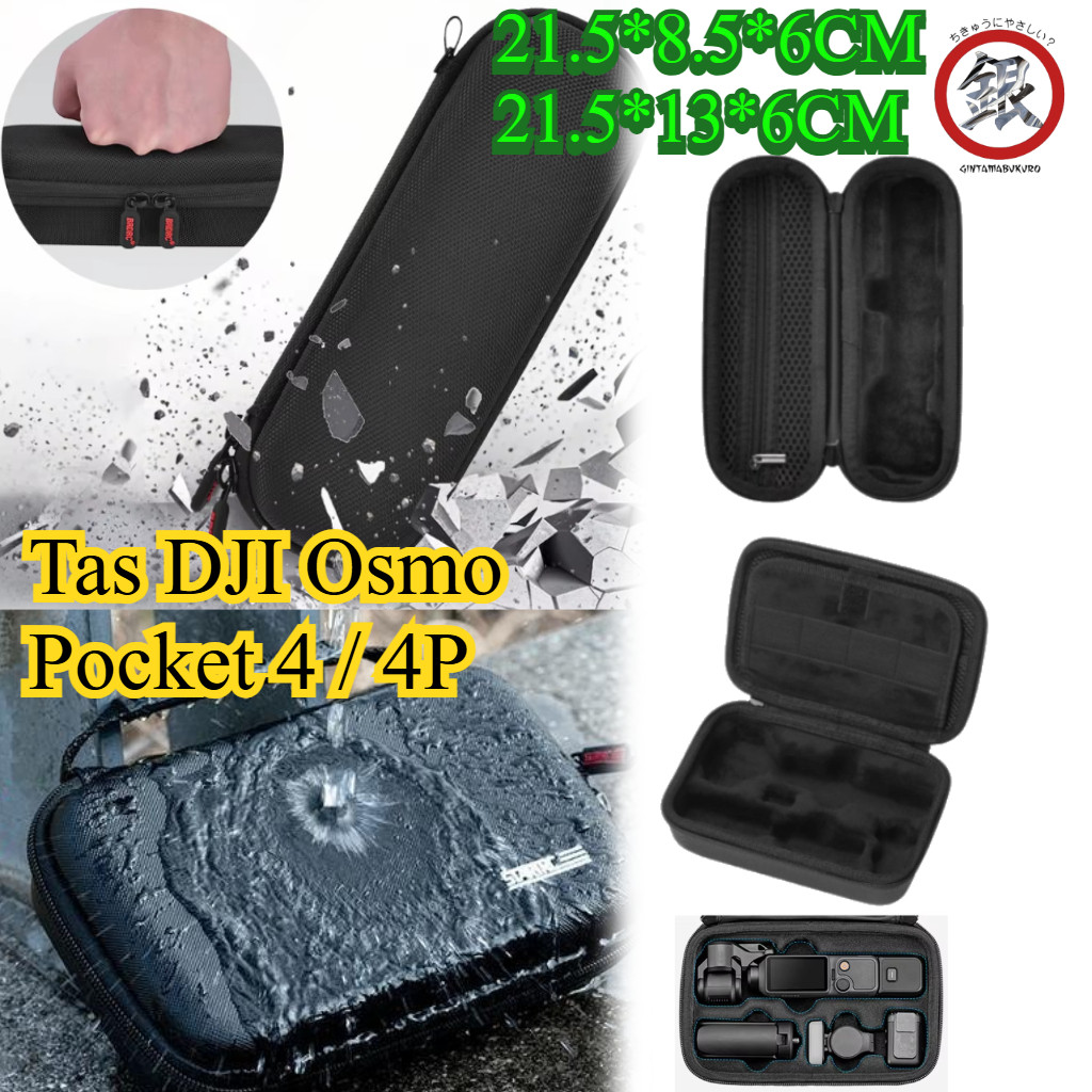 Tas DJI Osmo Pocket 4 / 4P / Pocket 3 Tas Penyimpan Carry Case Osmo Pocket 4 Travel Bag / Startrc PU