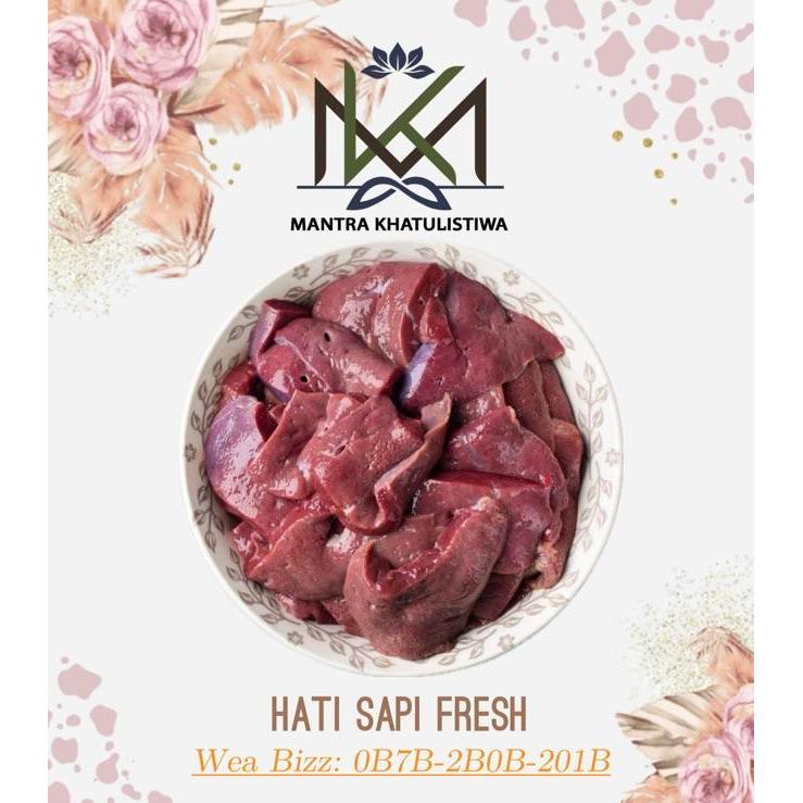 HATI SAPI SEGAR HATI SAPI LOKAL FRESH JEROAN SAPI