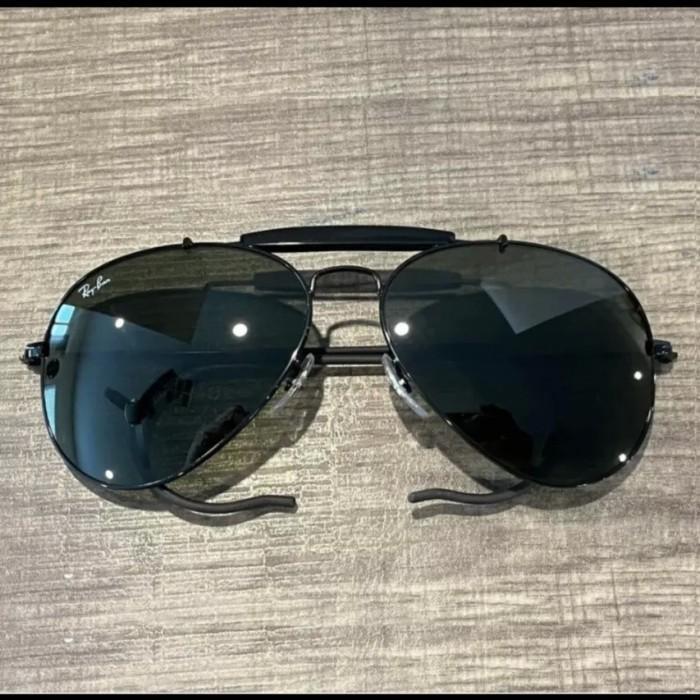 Kacamata Original Rayban RB3030 Outdoorsman Black