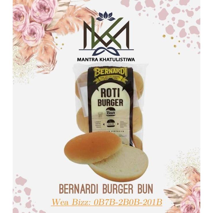BERNARDI BURGER BUN BERNARDI ROTI BURGER ISI 6