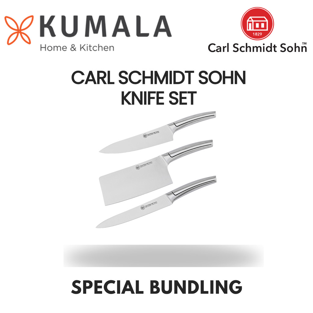 CARL SCHMIDT SOHN KNIFE SET 3PCS
