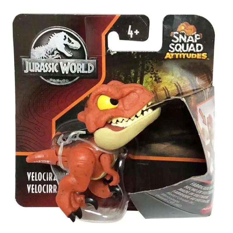 Original Mattel Jurassic World Snap Squad nosaurs Indominus Rex Baryonyx Mosasauru Bumy Ankylosaurus