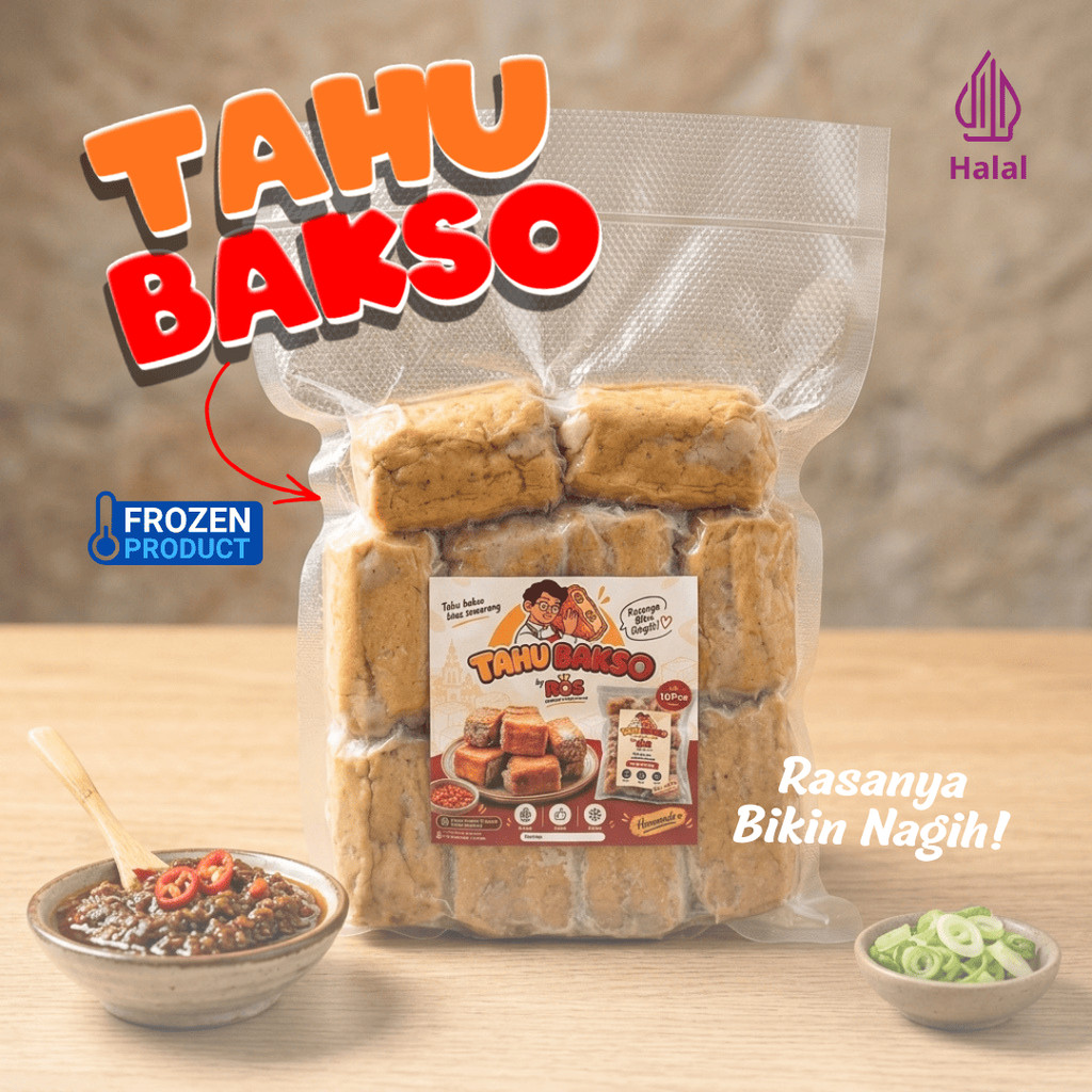 Tahu Bakso Khas Semarang by ROS Isian Daging | Frozen Food | Camilan Enak Homemade