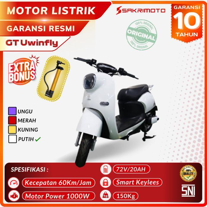 MOTOR LISTRIK UWINFLY | GN+ | GOLDEN TURTLE+ GARANSI RESMI UWINFLY - TECH ZONE