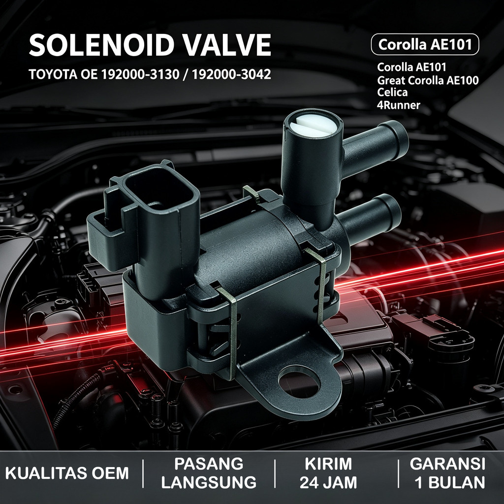 Katup Solenoid Idle Up AC Toyota Corolla AE101 AE100 Celica 4Runner 192000-3130 192000-3042 ASLI