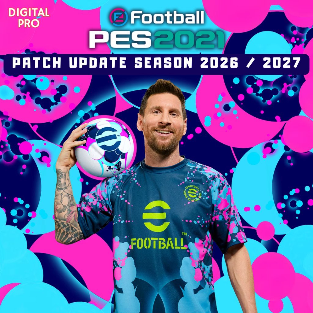 PES 2021 EFOOTBALL PATCH 2027 MUSIM TERBARU LIGA 1 LIGA 2 TIMNAS PC GAME