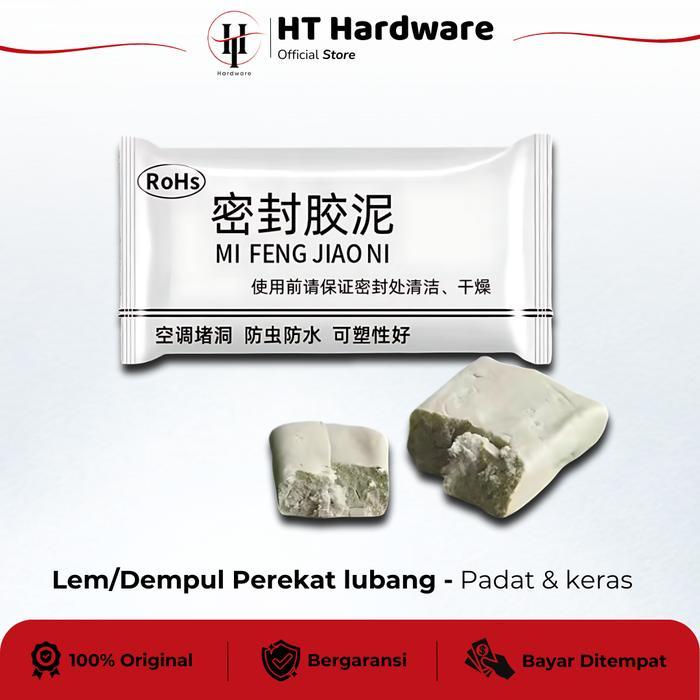 Penutup Lubang Dinding Pipa AC / Lem / Dempul Penutup Lubang dinding AC HT Hardware - 150g