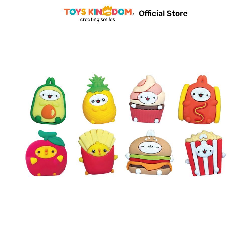 Toys Kingdom Nickelodeon Minifigure 3D Molang Buddies Random Figur Mini Miniatur Karakter Mainan Kol