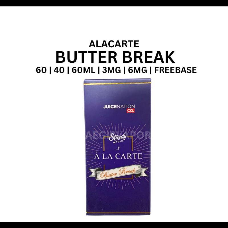 Alacarte Butter Break 60ml Freebase