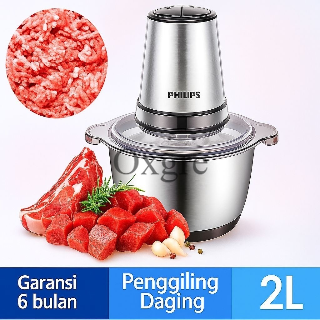PromoCover / Blender penggiling daging 2L berbahan stanlis 400 watt