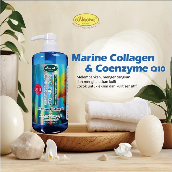 O’naomi Marine Collagen & Coenzyme Q10 Rejuvenating Bath